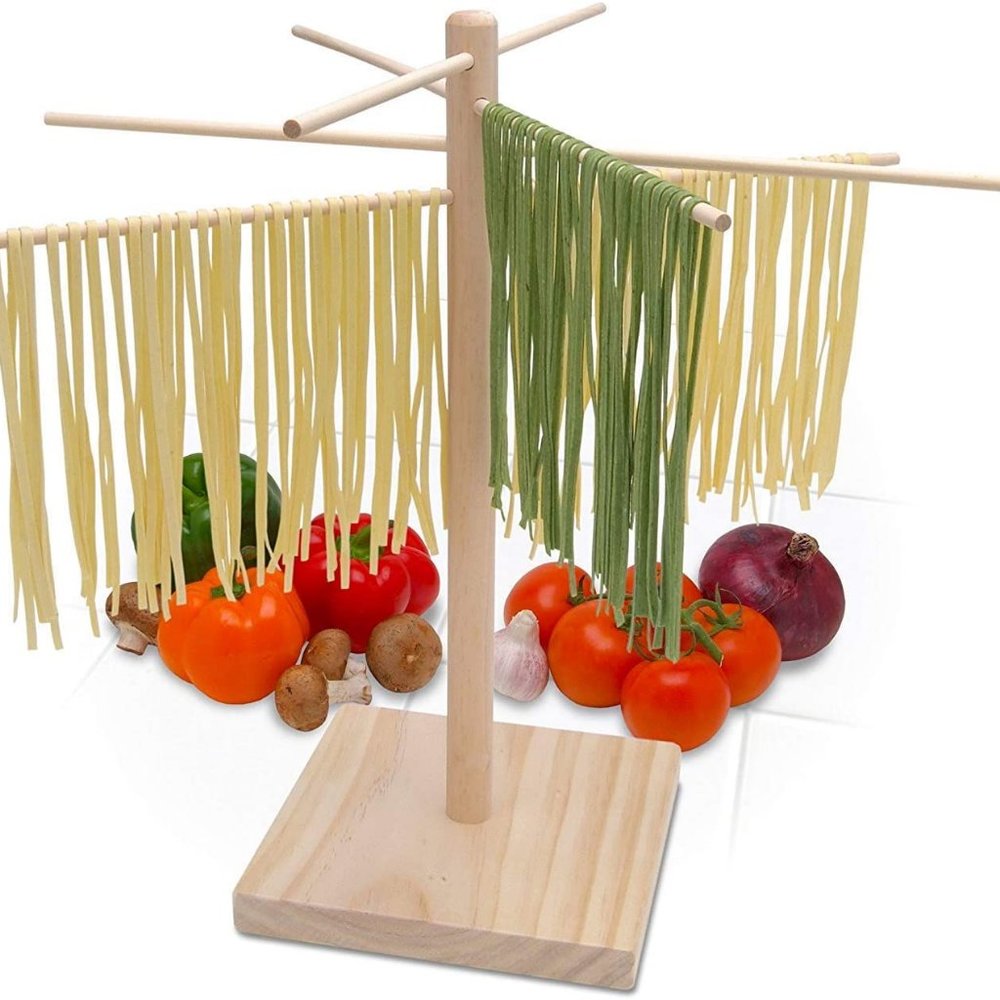 Naomi Home Natural Wooden Pasta Drying Rack